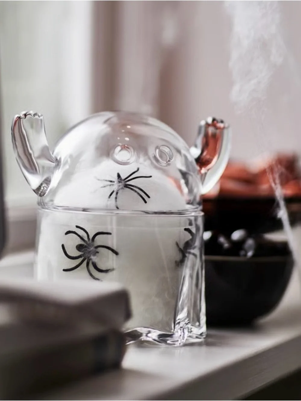 Ghost Clear Glass Jar